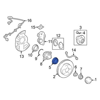 Toyota OE - Front Wheel Seal