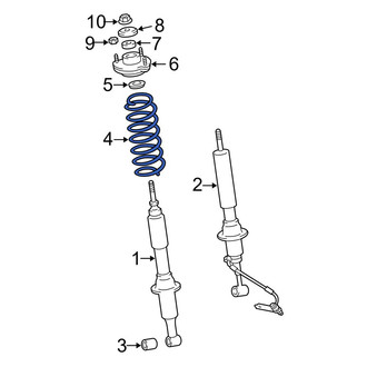 Toyota OE - Front Right Coil Spring