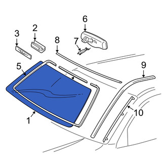 Toyota OE - Front Windshield