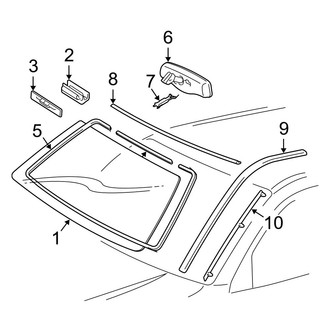 Toyota OE - Windshield - Glass (Limited)