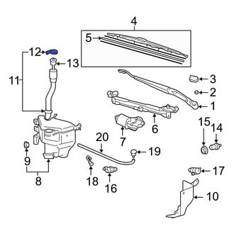 Toyota OE - Front Washer Fluid Reservoir Cap