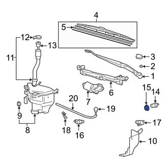 Toyota OE - Washer Fluid Level Sensor Seal