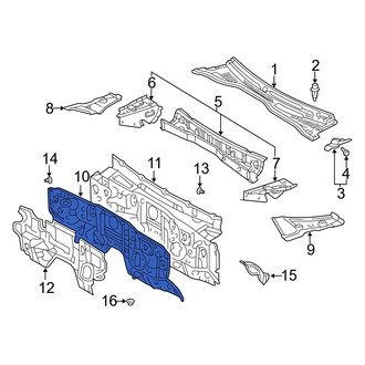 Toyota OE - Firewall