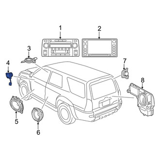 Toyota OE - Speaker