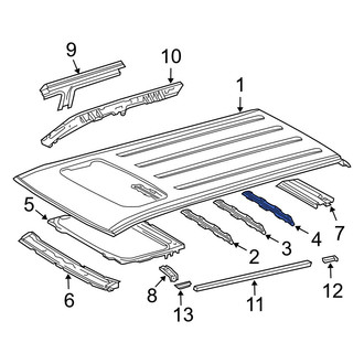 Toyota OE - Roof Panel Reinforcement
