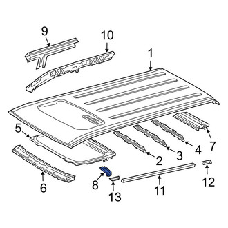 Toyota OE - Sunroof Frame Bracket