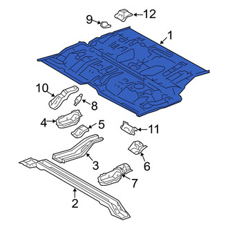 Toyota OE - Center Floor Pan
