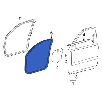 Toyota OE - Front Left Outer Door Seal