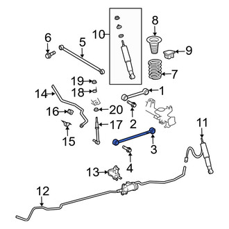 Toyota OE - Rear Lower Suspension Control Arm