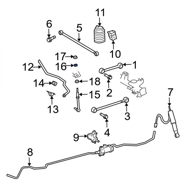 Suspension Stabilizer Bar Link Bushing