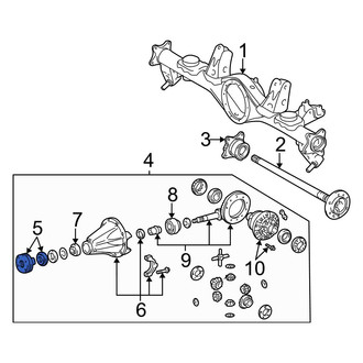 Toyota 4Runner Driveshaft Yokes Slip, Flange, Pinion Yokes — CARiD