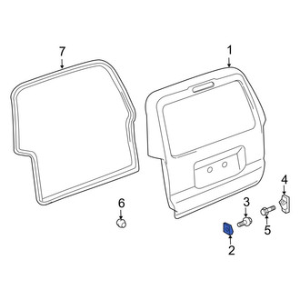 Toyota OE - Rear Liftgate Stop Bumper