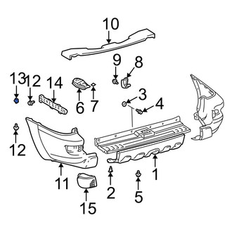 Toyota OE - Bumper Extension Bracket