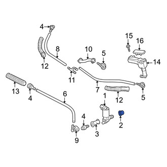 Toyota OE - Windshield Washer Pump Grommet