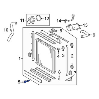 Toyota OE - Radiator Mount Bolt