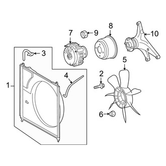 Toyota OE - Cooling Fan