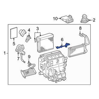 Toyota OE - A/C Evaporator Temperature Sensor
