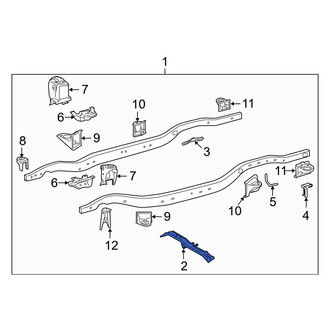 Toyota OE - Fuel Tank Bracket