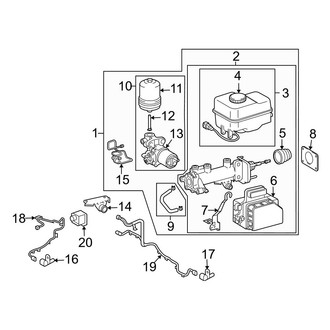 Toyota OE - Electrical - ABS Components