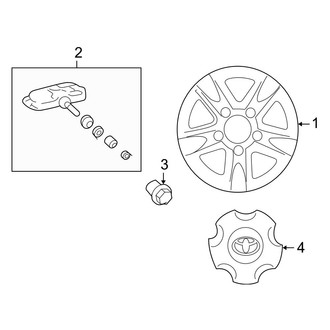 Toyota OE - Wheels - Covers & Trim