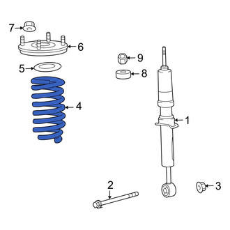Toyota OE - Front Left Coil Spring