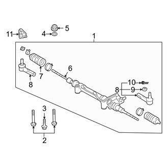Toyota OE - Steering Tie Rod End Cotter Pin