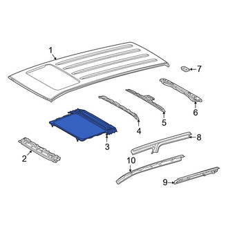 Toyota OE - Sunroof Frame