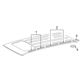 Toyota OE - Roof - Exterior Trim