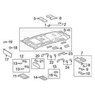 Toyota OE - Roof - Interior Trim