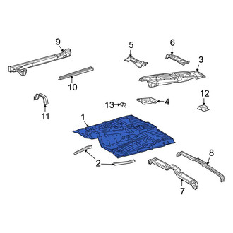 Toyota OE - Front Floor Pan