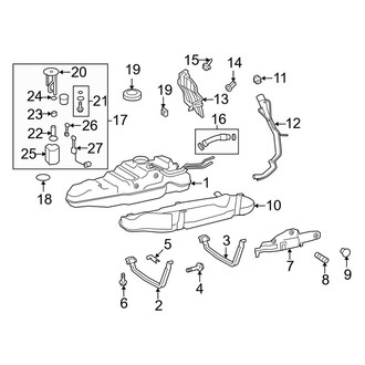 Toyota OE - Fuel System Components