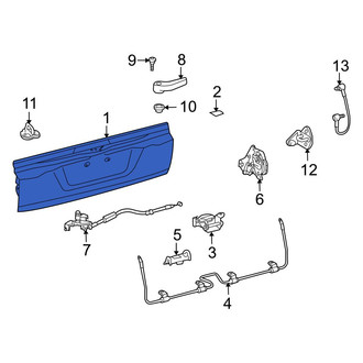 Toyota OE - Rear Tailgate