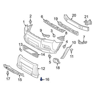 Toyota OE - Bumper Cover Retainer