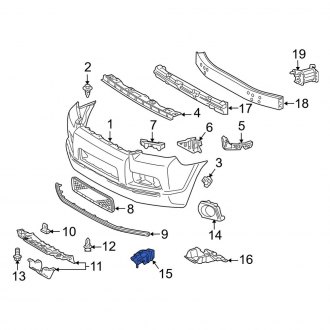 Toyota OE - Front Left Brake Air Duct