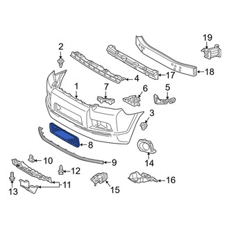 Toyota OE - Front Lower Grille