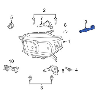 Toyota OE - Front Side Marker Light Socket