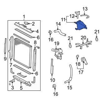 Toyota OE - Engine Coolant Reservoir