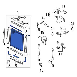 Toyota OE - Radiator