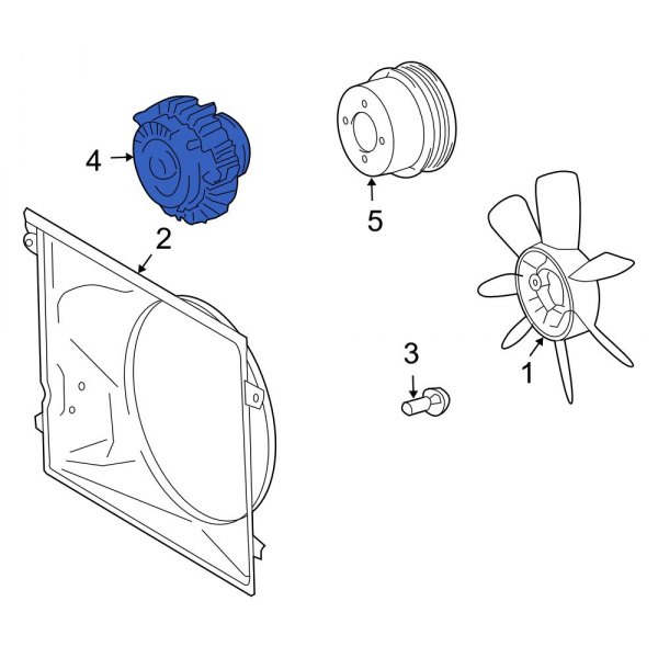 Engine Cooling Fan Clutch