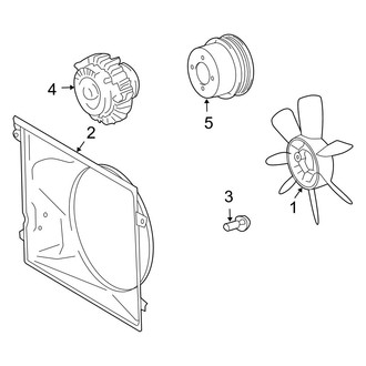 Toyota OE - Cooling Fan