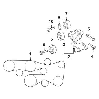 Toyota OE - Cooling - Belts & Pulleys