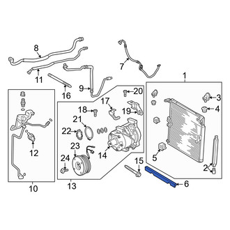 Toyota OE - A/C Condenser Seal