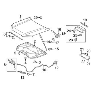 Toyota OE - Hood & Components