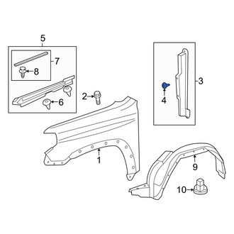 Toyota OE - Fender Clip