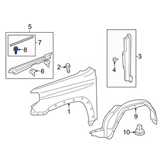 Toyota OE - Cowl Panel Clip
