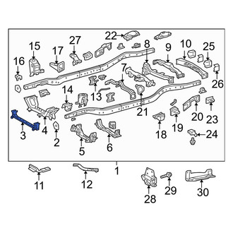 Toyota OE - Front Frame Crossmember