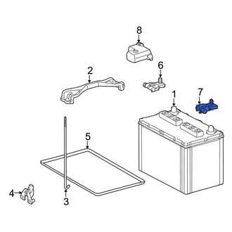 Toyota OE - Battery Cable Terminal End