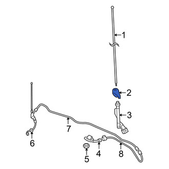 Toyota OE - Radio Antenna Mast