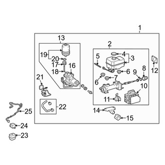 Toyota OE - Electrical - ABS Components