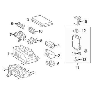 Toyota OE - Electrical Components (Engine Compartment)